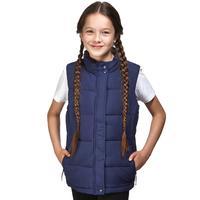 peter storm girls everyday gilet blue blue