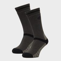 peter storm heavyweight outdoor socks twin pack grey grey