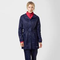 peter storm womens parka in a pack blue blue