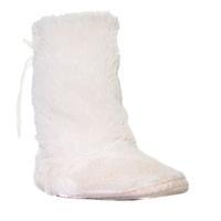 peter storm girls molina boot slippers ecru ecru