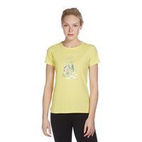 peter storm womens to the beach t shirt yellow yellow