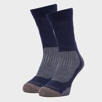 Peter Storm Men\'s Lightweight Outdoor Sock - Twin Pack - Blue, Blue
