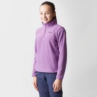 peter storm girls coniston ii half zip fleece purple purple