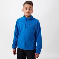 peter storm boys coniston ii half zip fleece royal blue royal blue