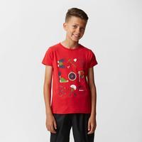 Peter Storm Boys\' Explorer T-shirt - Red, Red