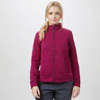 peter storm womens interest textured fleece purple purple