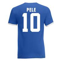 Pele Brazil Ringer Tee (blue)