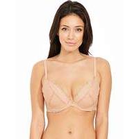 perfect support b gg lace plunge bra