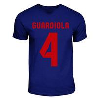 pep guardiola barcelona hero t shirt navy