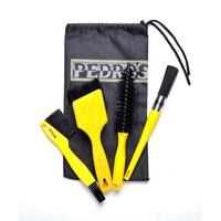 Pedros Pro Brush Kit Bike Cleaning Brushes - Bike Cleaner / Brush Kit