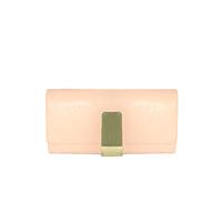 Peach And Gold Clutch Bag