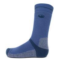 Peter Storm Women\'s Midweight Outdoor Socks - 2 Pair Pack, Blue