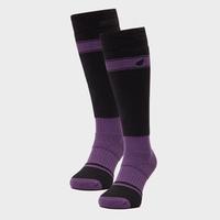 peter storm womens ski socks purple