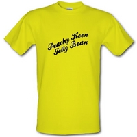 peachy keen jelly bean male t shirt