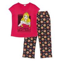 personalised sleeping beauty ladies pjs