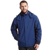 peter storm mens insulated panel jacket navy