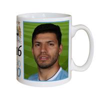 Personalised Manchester City FC Agero Signature Mug