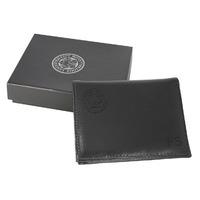 personalised leicester city genuine leather wallet