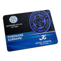 Personalised Leicester City King Power Stadium Mouse Mat