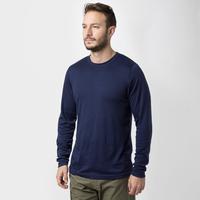 peter storm mens long sleeve thermal crew baselayer navy