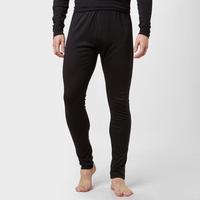 peter storm mens thermal base layer pants black