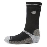 peter storm mens midweight coolmax hiking socks black