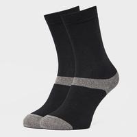 Peter Storm Unisex Multiactive Coolmax Liner Socks, Black