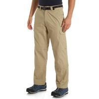 peter storm mens ramble double zip off trousers short beige beige