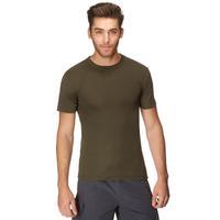 peter storm mens short sleeve thermal crew baselayer khaki