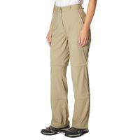 peter storm womens stretch double zip off trousers regular beige beige