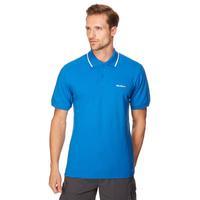 peter storm mens basic polo shirt blue blue