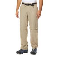 peter storm mens convertible walking trousers beige beige