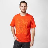 Peter Storm Men\'s Tents T-Shirt - Orange, Orange