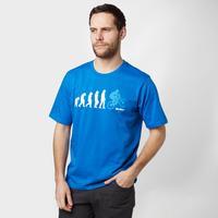 peter storm mens evolution t shirt blue blue