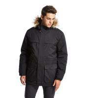 peter storm mens oslo 2 parka black black