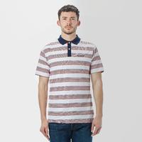 peter storm mens short sleeve striped polo shirt multi multi