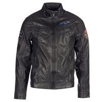 Petrol Industries MARCYA men\'s Leather jacket in black
