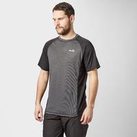 Peter Storm Men\'s Short Sleeve Tech T-Shirt, Dark Grey
