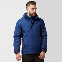 peter storm mens insulated panel jacket navy