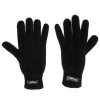 Peter Storm Men\'s Thinsulate Knit Gloves - Black, Black