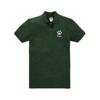 Personalised Dog Walking Polo Shirt