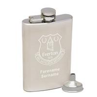 Personalised Everton Crest Hipflask