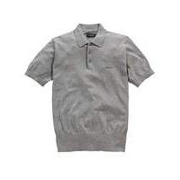 Peter Werth Short Sleeve Knitted Polo