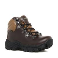 peter storm kids gower waterproof walking boot brown