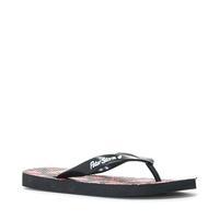 peter storm boys compass flip flops red red