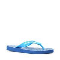 peter storm boys contour flip flops blue