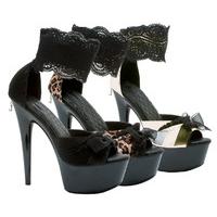 Penthouse Shoes Edith Black
