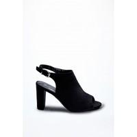 PEEP TOE BLOCK HEEL