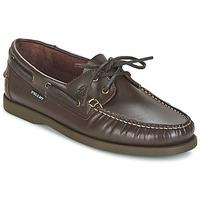 Pellet TROPIC men\'s Boat Shoes in brown