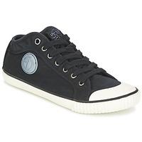 pepe jeans industry deep dye mens shoes trainers in black